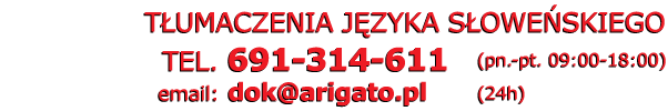 t�umacz s�owe�ski t�umaczenia s�owe�skie - Telefon: 691 314 611